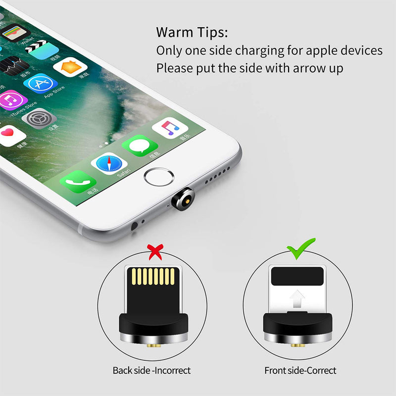 3 in 1 Magnetic Micro USB Cable For iPhone Samsung Type-C