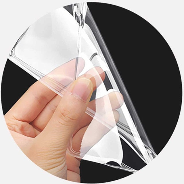 Colorful Bulldog Style Clear Soft Phone Cases For Samsung Galaxy S9 S8 S7