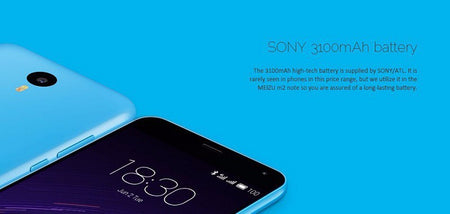 Meizu M2 Note 2 2GB RAM + 16GB ROM 4G LTE Smartphone