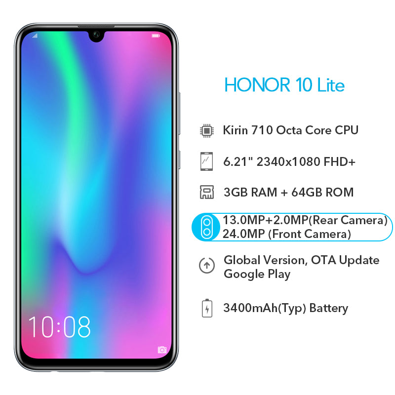 Huawei Honor 10 Lite 3GB RAM 64GB ROM