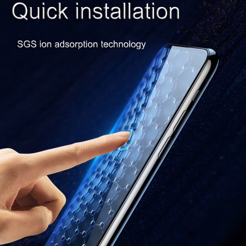 Tempered Glass Protectiv Film One Plus 7 & OnePlus 7 Pro Silk Screen