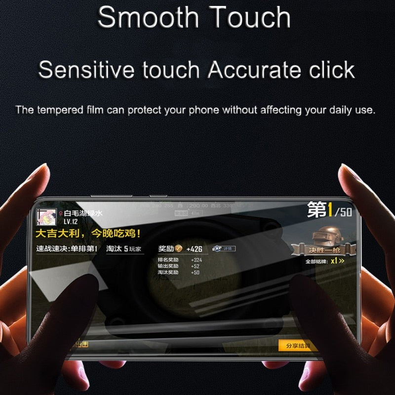 Tempered Glass Protectiv Film One Plus 7 & OnePlus 7 Pro Silk Screen