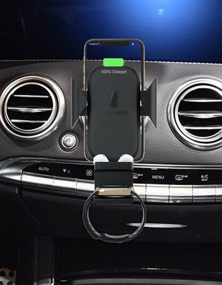 3 in 1 Wireless Car Charger for  iPhone X