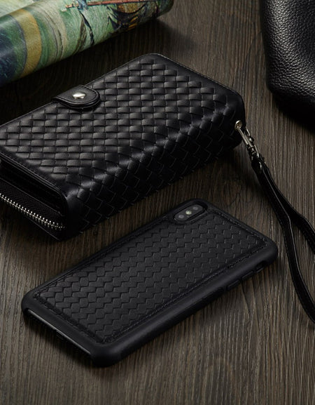 Zipper Split Holster Multi-function Mobile Phone Case For IPhone XR