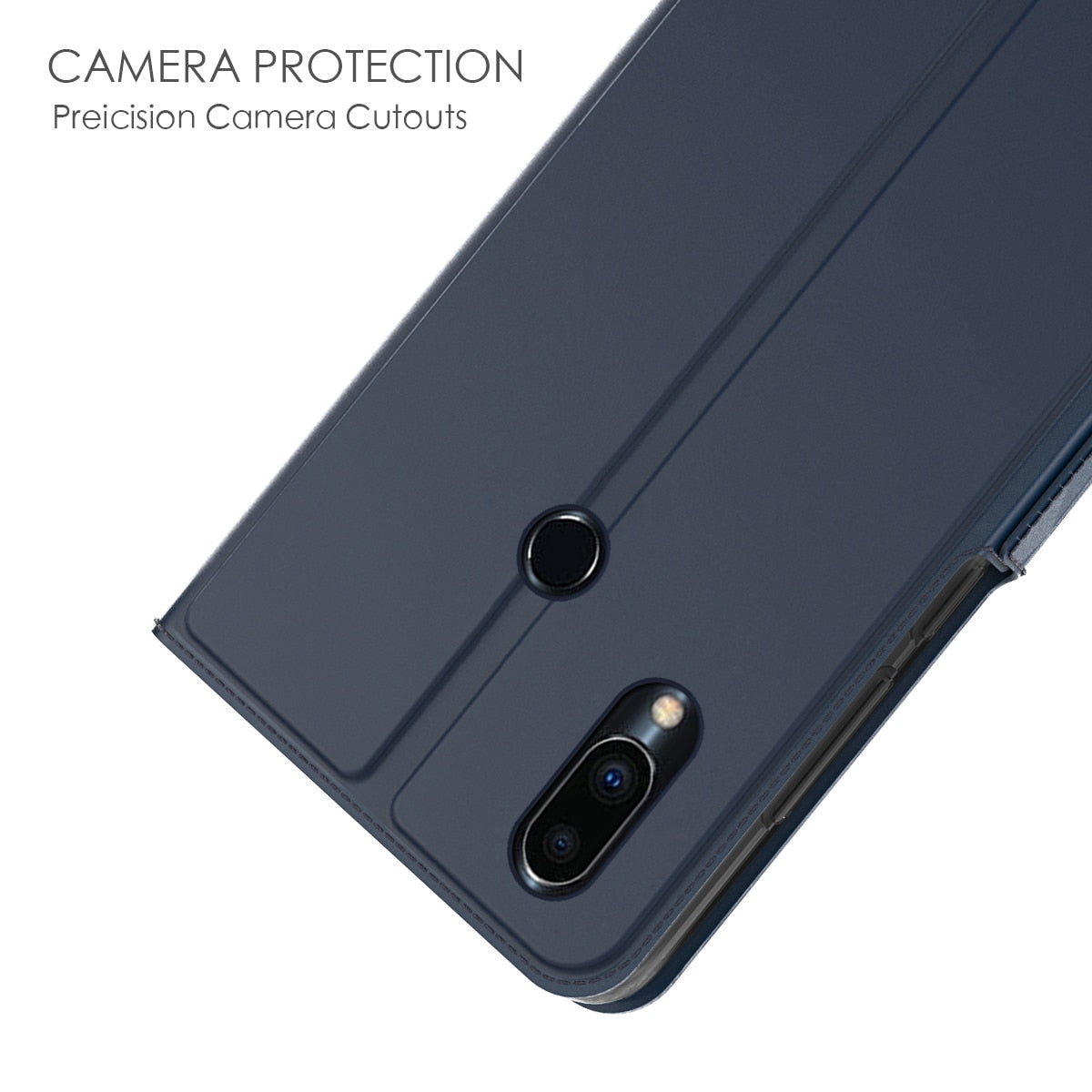 Phone Case For Meizu Note 9 Leather Flip Stand Wallet with Card Holders