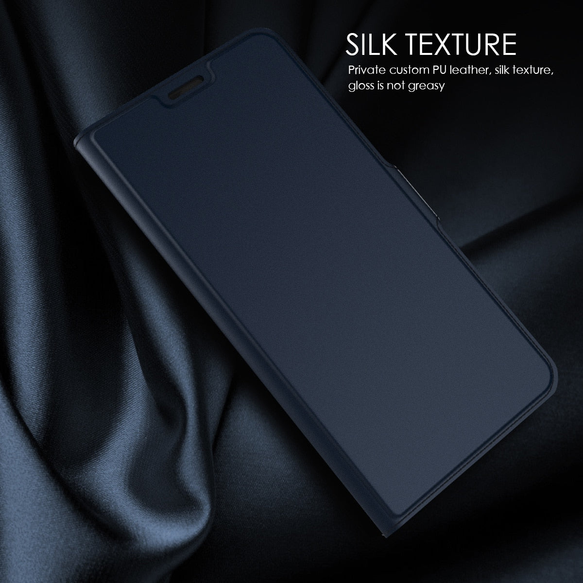 Phone Case For Meizu Note 9 Leather Flip Stand Wallet with Card Holders