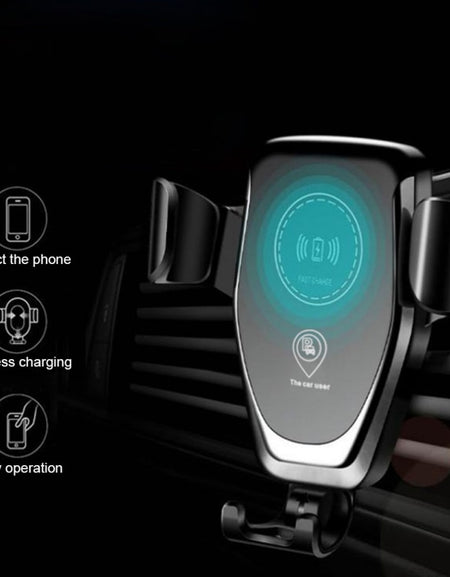 Wireless Charger Automatic Clamping Fast Car Charging for IPhone XS MAX Samsung Huawei