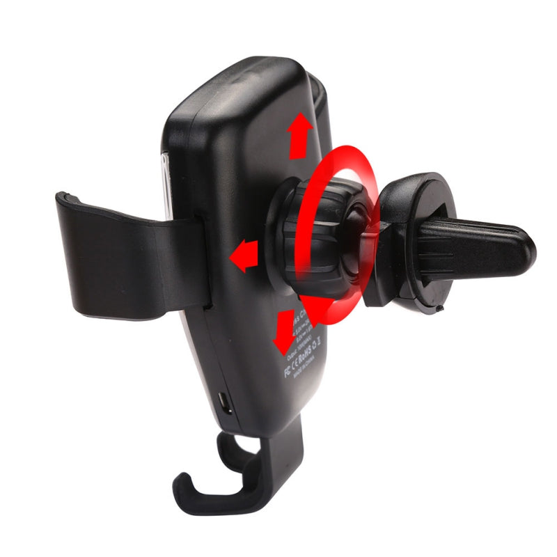 Wireless Charger Automatic Clamping Fast Car Charging for IPhone XS MAX Samsung Huawei