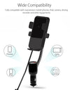 Lighter Car Charger Wireless Dual USB Wireless Charging for iPhone XR XS