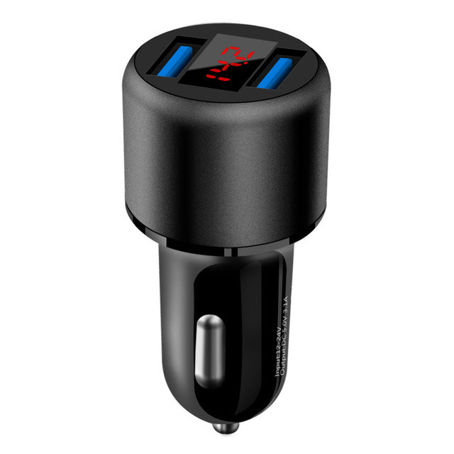 Car Charger Dual USB Port 3.1A for Xiaomi iPhone Samsung