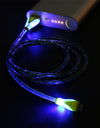 LED Light Micro USB Charger Cable High quality Charging Data